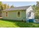 Home exterior features siding and a grassy yard at 4445 Pioneer Dr, Hickory, NC 28601
