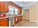 Well-lit kitchen featuring ample countertop space and lots of storage at 4445 Pioneer Dr, Hickory, NC 28601