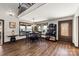 Charming dining room with large windows offering picturesque views of the lake at 466 Shoreline Rd, New London, NC 28127