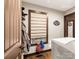 Functional laundry area with a modern washing machine and practical storage solutions at 466 Shoreline Rd, New London, NC 28127