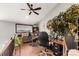 Functional home office with ample natural light and dedicated workspace at 466 Shoreline Rd, New London, NC 28127