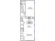 First-floor floor plan highlighting the kitchen, Gathering room, and garage at 4754 Lakeview N Rd # 19, Charlotte, NC 28216
