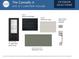 Selections of new home roof, siding, front door, and exterior hardware at 5103 Orchardview Way # 27, Charlotte, NC 28216
