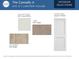 Selections of wall paint color, carpet, LVP flooring, and interior doors for the new home at 5103 Orchardview Way # 27, Charlotte, NC 28216