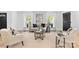 Bright and airy living room with neutral tones, stylish furniture, and large windows offering natural light at 7009 Wrentree Dr, Charlotte, NC 28210
