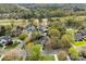 A neighborhood of lovely homes on tree-lined streets surrounding a lush golf course and pond at 10809 Wicklow Brook Ct, Charlotte, NC 28277