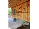 Relaxing patio features custom tap and beverage service area at 113 Duval Ct, Mooresville, NC 28117