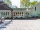 Backyard features patio and a meticulously maintained lawn at 1206 Heatherloch Dr, Gastonia, NC 28054