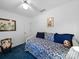This bedroom offers a cozy daybed and ample natural light at 1206 Heatherloch Dr, Gastonia, NC 28054