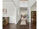 Welcoming entryway with hardwood floors and high ceilings, leading to the living spaces at 1224 Screech Owl Rd, Waxhaw, NC 28173
