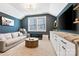 Cozy bonus room with comfortable seating, media center and neutral carpeting at 1255 Fishing Creek Rd, Clover, SC 29710