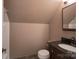 Cozy bathroom with a dark wood vanity and modern fixtures at 12604 Cardinal Point Rd, Charlotte, NC 28269