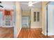 Hallway featuring hardwood floors and neutral wall colors with access to other rooms at 1421 Sherwood Dr, Kannapolis, NC 28081