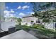 A well-maintained backyard that offers a peaceful outdoor space at 14256 Drake Watch Ln, Charlotte, NC 28262