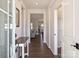 Bright entryway with hardwood floors and an open view into the living spaces at 152 Amerson Dr, Rock Hill, SC 29730