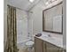 Full bathroom with shower-tub combination and vanity at 17301 Glassfield Dr, Huntersville, NC 28078