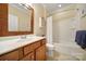 This bathroom has a single sink and combined shower and tub at 2158 Hartwell Ln, Fort Mill, SC 29707