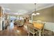 Spacious living room open to the kitchen and dining area, perfect for entertaining at 2158 Hartwell Ln, Fort Mill, SC 29707
