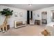Serene Bedroom with a crib, greenery, and whimsical animal prints at 2248 Killian Creek Dr, Denver, NC 28037