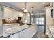 Gourmet kitchen with granite countertops, stainless steel appliances, and custom cabinetry at 2515 Barrington Ct, Rock Hill, SC 29732