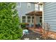 Backyard with patio featuring outdoor seating, a pergola, grill, and tidy landscaping at 3013 Kensley Dr, Waxhaw, NC 28173