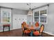 Elegant dining room with decorative chandelier and natural light at 3013 Kensley Dr, Waxhaw, NC 28173