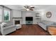 Inviting living room with a cozy fireplace and comfortable seating at 3013 Kensley Dr, Waxhaw, NC 28173