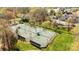 Aerial view of tennis courts at 318 Montrose Dr, Waxhaw, NC 28173