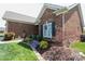 Close up of the front yard showing off its lush green grass and landscaping at 403 Garner Dr, Salisbury, NC 28146