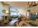 Open floor plan with hardwood floors and view of the living room with its abundant natural light at 403 Garner Dr, Salisbury, NC 28146
