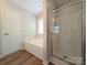 Bathroom with soaking tub and separate glass shower enclosure at 4608 Mabry Pkwy, Rock Hill, SC 29732