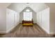 Attic space featuring natural light and neutral carpet at 6114 Abergele Ln, Matthews, NC 28104