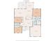Detailed floor plan showcasing the layout and dimensions of a house at 7524 Common Oak Dr, Stanley, NC 28164