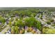 Beautiful aerial view of a residential area with lush greenery, showcasing the neighborhood's serene and appealing environment at 8619 Delamere Ln, Charlotte, NC 28269