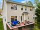 Inviting deck with seating, perfect for enjoying the outdoor living space at 8619 Delamere Ln, Charlotte, NC 28269