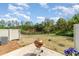 Fenced backyard with lush green landscaping at 1030 Archibald Ave, Fort Mill, SC 29708