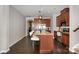 Beautiful kitchen featuring a large island, granite countertops, and stainless steel appliances at 1030 Archibald Ave, Fort Mill, SC 29708