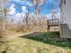 Enjoy outdoor living with this expansive backyard and wooden deck at 105 Elk Ct, Mount Holly, NC 28120