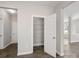 A walk-in pantry offers plenty of storage space and shelving at 105 Elk Ct, Mount Holly, NC 28120