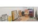 The basement is unfinished, with ample floor space for your next project at 11333 Snapfinger Dr, Charlotte, NC 28277