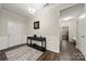 Entryway featuring hardwood floors, console table, and white trim at 1430 Whitman Ct, York, SC 29745
