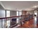 Interior view showcasing the staircase and fireplace, highlighting the open concept design at 15211 Windward Ln, Lancaster, SC 29720