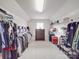 Spacious walk-in closet with ample hanging and shelf space for organizing your wardrobe at 15211 Windward Ln, Lancaster, SC 29720