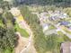 Expansive aerial view of golf course community, showcasing lush greenery and well-maintained homes at 1849 Oakmont Dr, Denver, NC 28037
