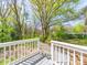 Enjoy the view from the deck overlooking a lush green backyard at 1903 Marshall Ave, Gastonia, NC 28052