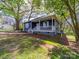 Charming blue house with well-manicured lawn, inviting front porch and tasteful landscaping at 1903 Marshall Ave, Gastonia, NC 28052