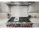 Close up of a kitchen featuring a stainless steel range and hood at 19040 Mary Ardrey Cir, Cornelius, NC 28031