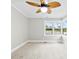 Bedroom featuring crown molding, a ceiling fan, and a corner window offering natural light at 2300 Linwood Rd, Gastonia, NC 28052