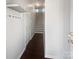 Entryway with wooden stairs and coatrack at 3489 Chagall Ct, Charlotte, NC 28205