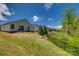 Large backyard with a privacy fence and ample green space at 4503 Hunton Dale Nw Rd, Concord, NC 28027